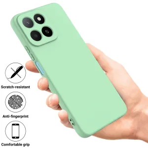 RUBBER Ochranný kryt pre Honor 400 Smart 5G / Honor X7d zelený