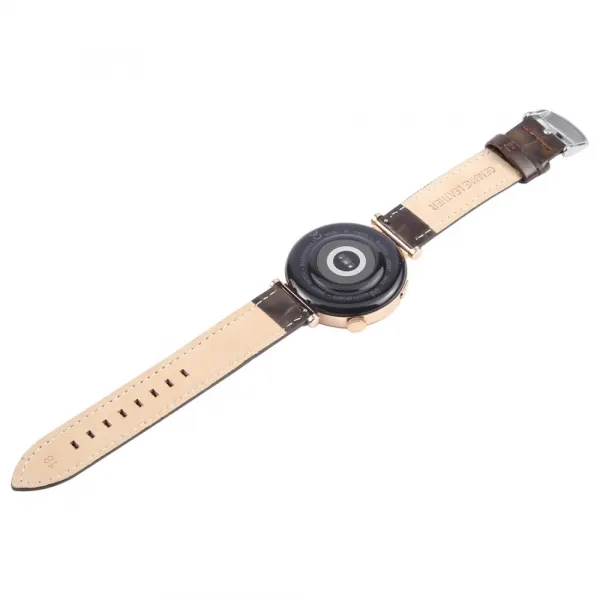 LEATHER Kožený remienok pre Garmin Lily 2 / Lily 2 Active Brown Bamboo Grain