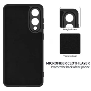 RUBBER Ochranný kryt pre Samsung Galaxy S25 Edge čierny