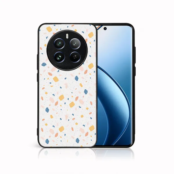 MY ART Ochranný kryt pre Realme 12 5G ORANGE TERRAZZO (165)