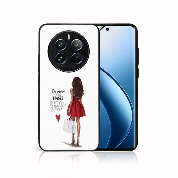 MY ART Ochranný kryt pre Realme 12 5G RED DRESS (137)