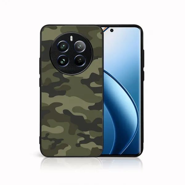 MY ART Ochranný kryt pre Realme 12 5G GREEN CAMO (235)