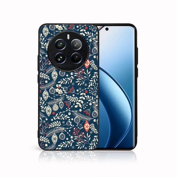 MY ART Kryt s vianočným dizajnom Realme 12 5G MISTLETOE (070)