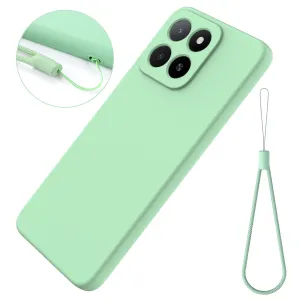RUBBER Ochranný kryt pre Honor 400 Smart 5G / Honor X7d zelený