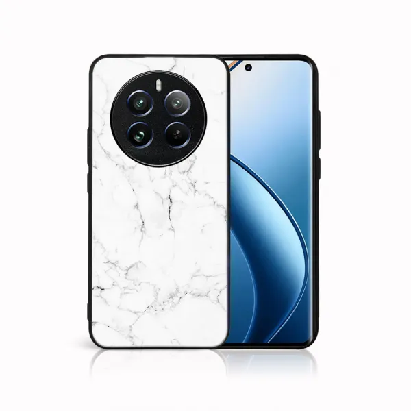 MY ART Ochranný kryt pre Realme 12 5G WHITE MARBLE (144)
