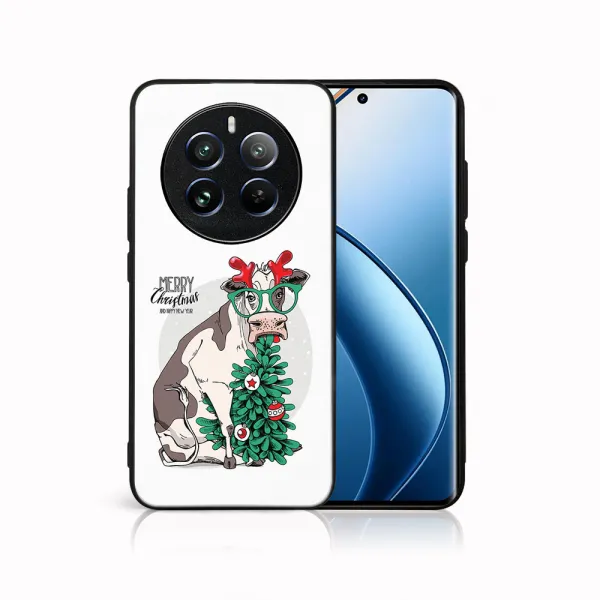 MY ART Kryt s vianočným dizajnom Realme 12 5G MERRY CHRISTMAS (074)