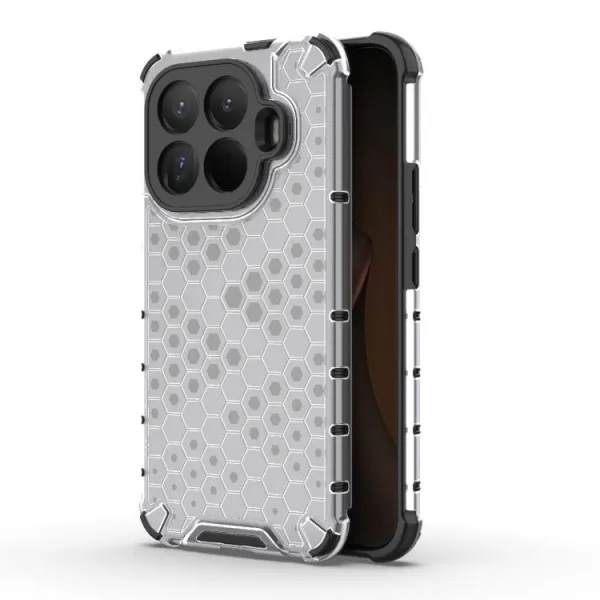 HONEYCOMB Ochranný kryt Xiaomi 15T Pro priehľadný