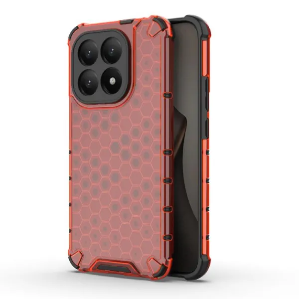 HONEYCOMB Ochranný kryt Xiaomi 15T červený
