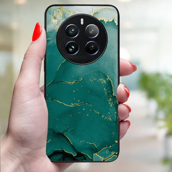 MY ART Ochranný kryt pre Realme 12 5G GREEN MARBLE (145)