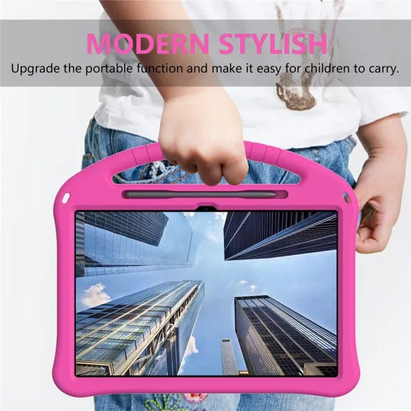 KIDDO Detský obal pre Lenovo Idea Tab Plus / Tab K12 ružový
