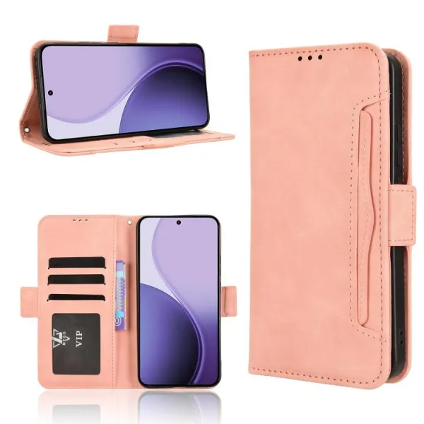 SLOT Peňaženkový obal pre Oppo Reno14 5G ružový