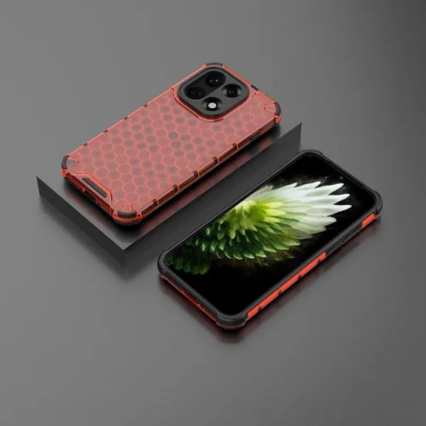 HONEYCOMB Ochranný obal OnePlus 15 červený