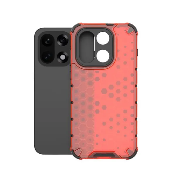 HONEYCOMB Ochranný obal OnePlus 15 červený