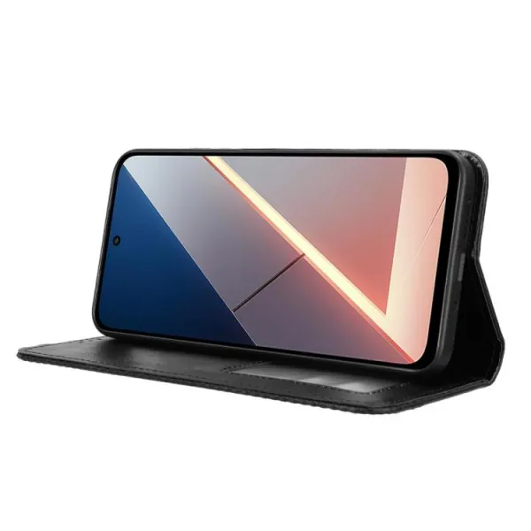 BUSINESS Peňaženkový kryt pre Xiaomi Poco M7 čierny