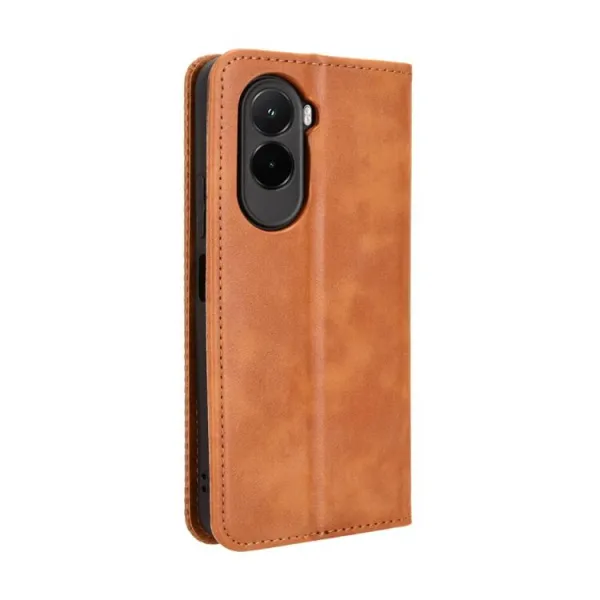 BUSINESS Peňaženkový kryt pre Xiaomi Poco M7 hnedý