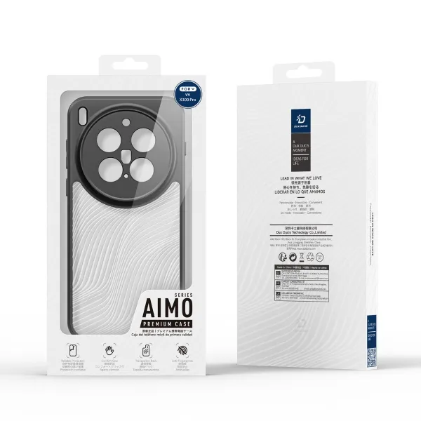 DUX AIMO Ochranný kryt pre Vivo X300 Pro čierny