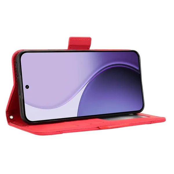 SLOT Peňaženkový obal pre Oppo Reno14 5G červený
