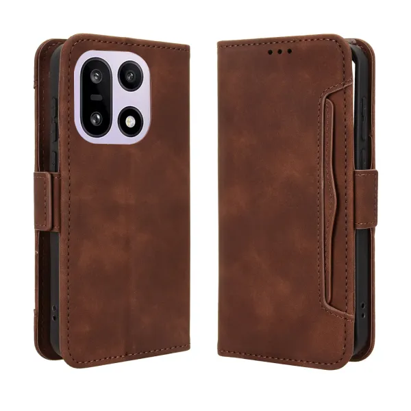 SLOT Peňaženkový obal pre OnePlus 15 hnedý