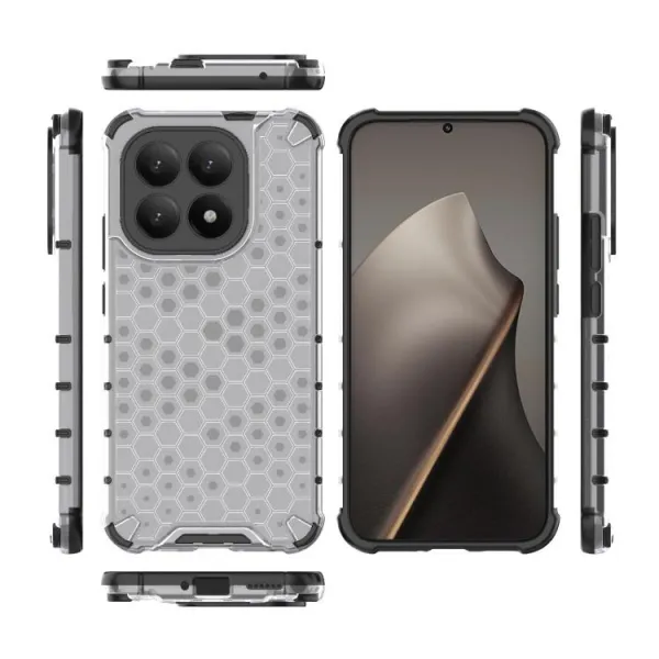 HONEYCOMB Ochranný kryt Xiaomi 15T priehľadný