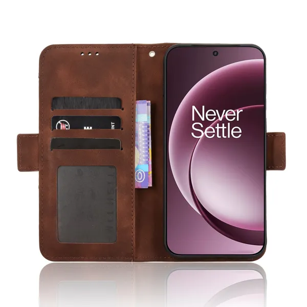 SLOT Peňaženkový obal pre OnePlus 15 hnedý