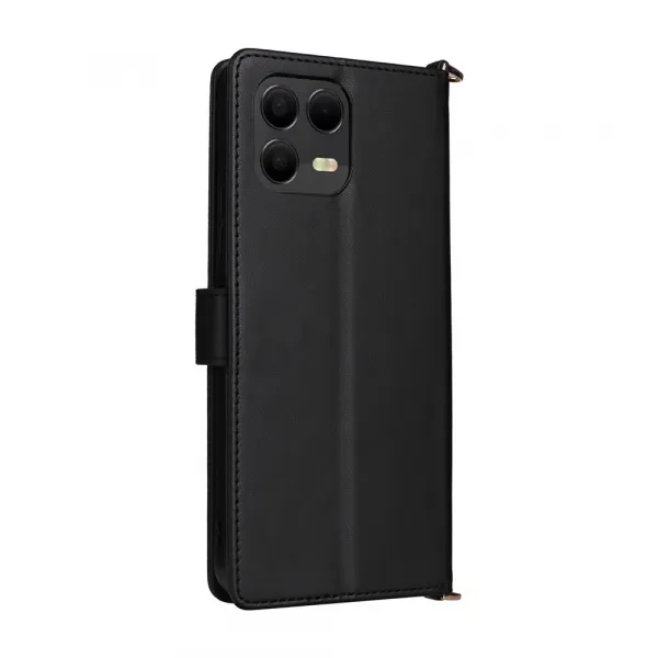 PRESTIGE Peňaženkové puzdro pre T Phone 3 Pro čierne