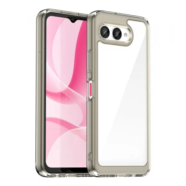 CRYSTAL Ochranný kryt pre T Phone 3 šedý