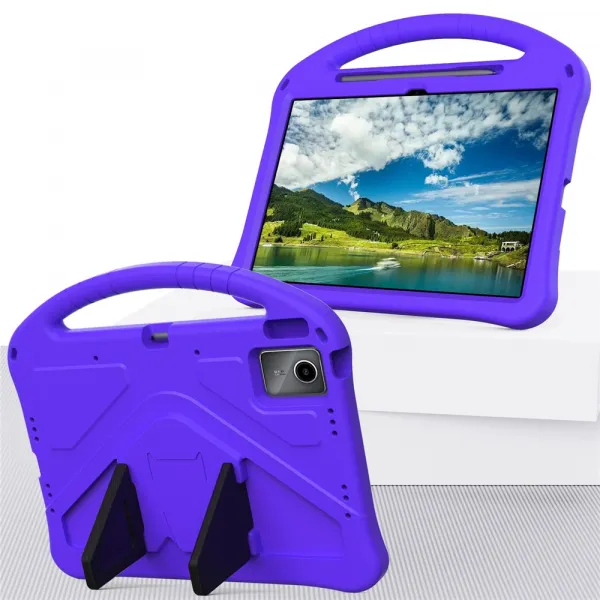 KIDDO Detský obal pre Lenovo Idea Tab Plus / Tab K12 fialový