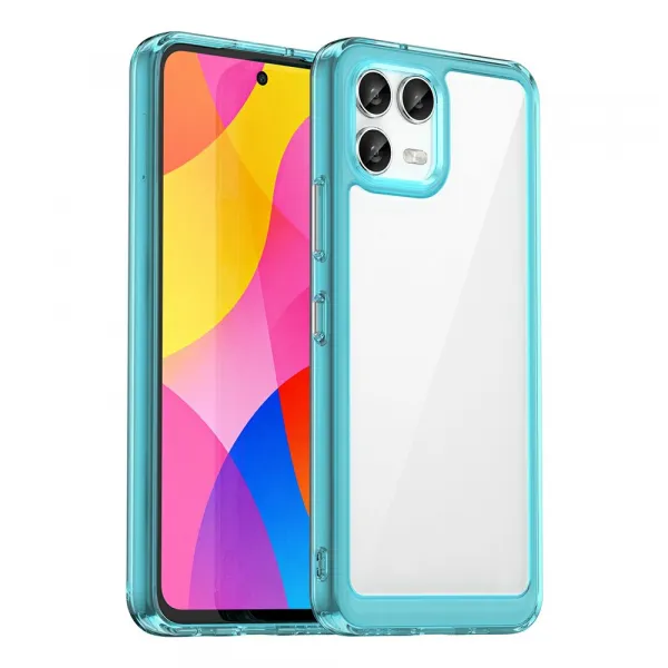 CRYSTAL Ochranný kryt pre T Phone 3 Pro tyrkysový