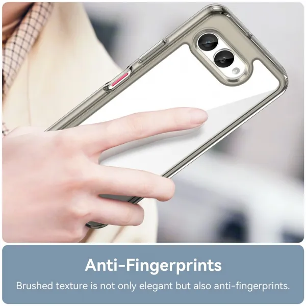 CRYSTAL Ochranný kryt pre T Phone 3 šedý
