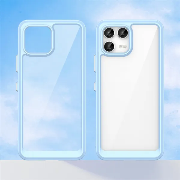 CRYSTAL Ochranný kryt pre T Phone 3 Pro modrý