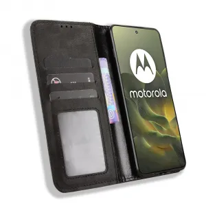 BUSINESS Peňaženkové puzdro pre Motorola Edge 70 čierne