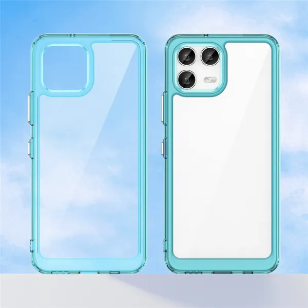 CRYSTAL Ochranný kryt pre T Phone 3 Pro tyrkysový