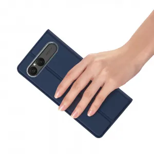 DUX Zaklápacie puzdro pre Sony Xperia 10 VII modré