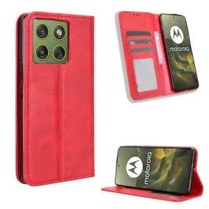 BUSINESS Peňaženkové puzdro pre Motorola Edge 70 červené