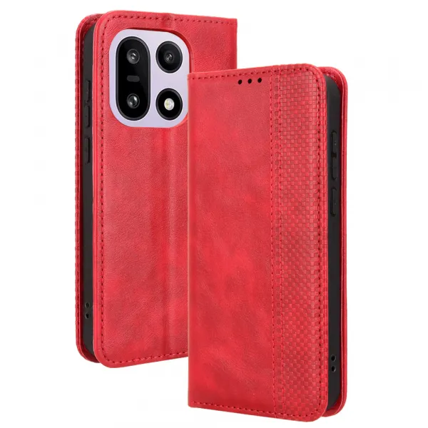 BUSINESS Peňaženkový kryt pre OnePlus 15 červený