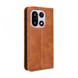 BUSINESS Peňaženkový kryt pre OnePlus 15 hnedý
