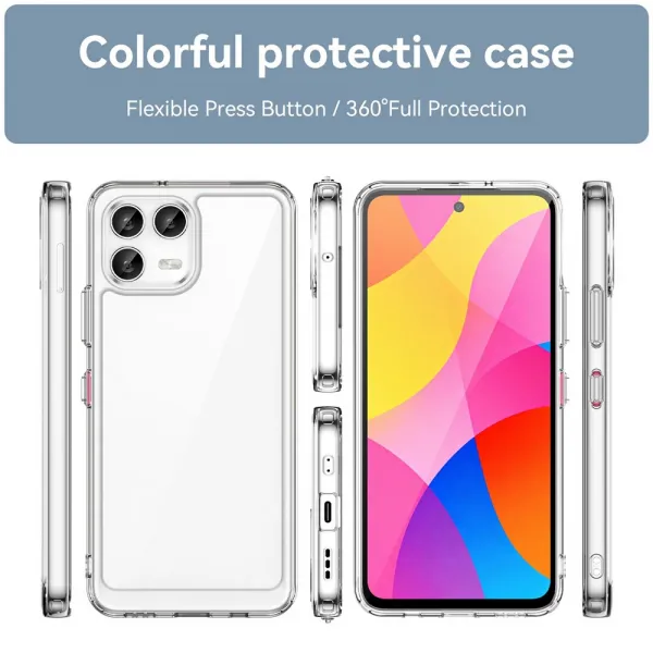 CRYSTAL Ochranný kryt pre T Phone 3 Pro priehľadný