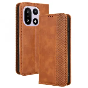 BUSINESS Peňaženkový kryt pre OnePlus 15 hnedý