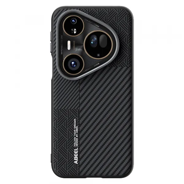 ABEEL RELIEF Ochranný kryt pre Huawei Pura 80 Ultra BLACK