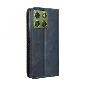 BUSINESS Peňaženkové puzdro pre Motorola Edge 70 modré