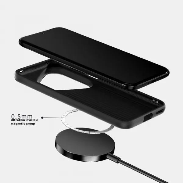 ABEEL RELIEF Ochranný kryt pre Huawei Pura 80 Ultra BLACK