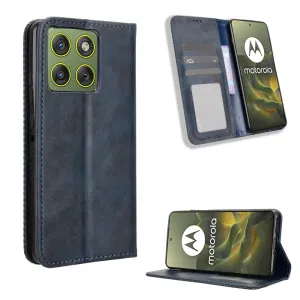 BUSINESS Peňaženkové puzdro pre Motorola Edge 70 modré
