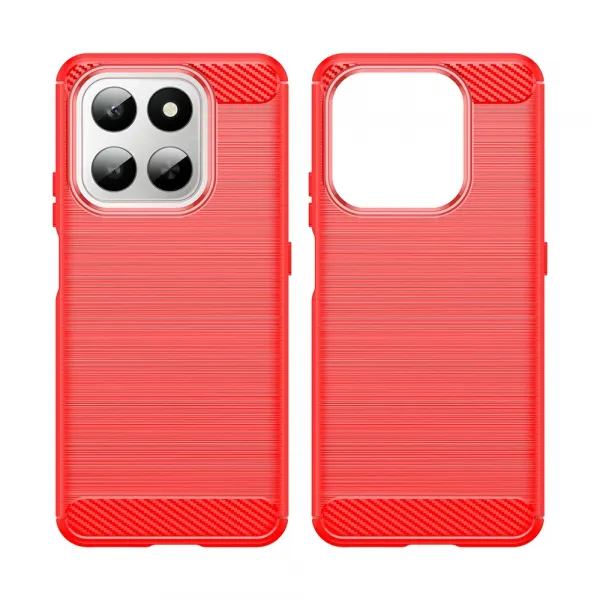FLEXI TPU Ochranný kryt Honor 400 Smart 5G / Honor X7d červený