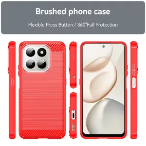 FLEXI TPU Ochranný kryt Honor 400 Smart 5G / Honor X7d červený