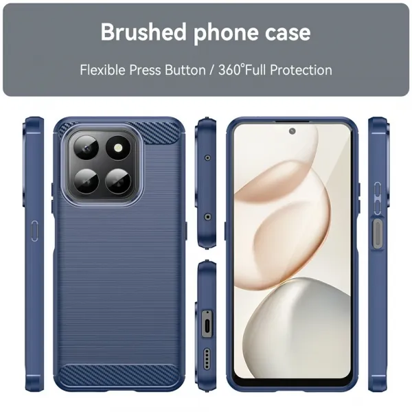 FLEXI TPU Ochranný kryt Honor 400 Smart 5G / Honor X7d modrý