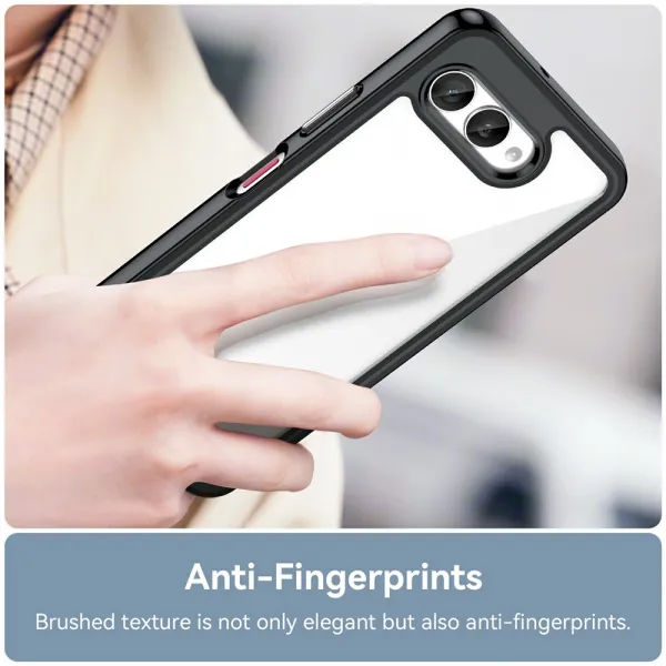 CRYSTAL Ochranný kryt pre T Phone 3 čierny