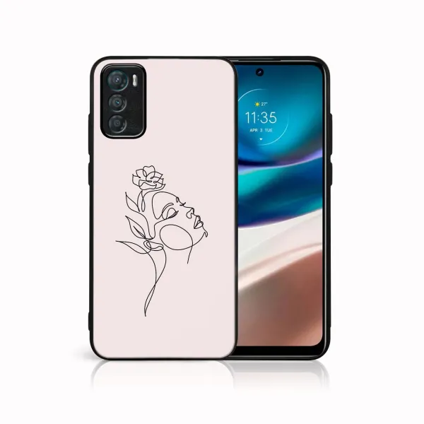 MY ART Ochranný kryt pre Motorola Moto G42 ROSE GIRL (198)