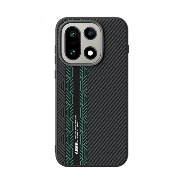 ABEEL RELIEF Ochranný obal pre OnePlus 15 BLACK-GREEN