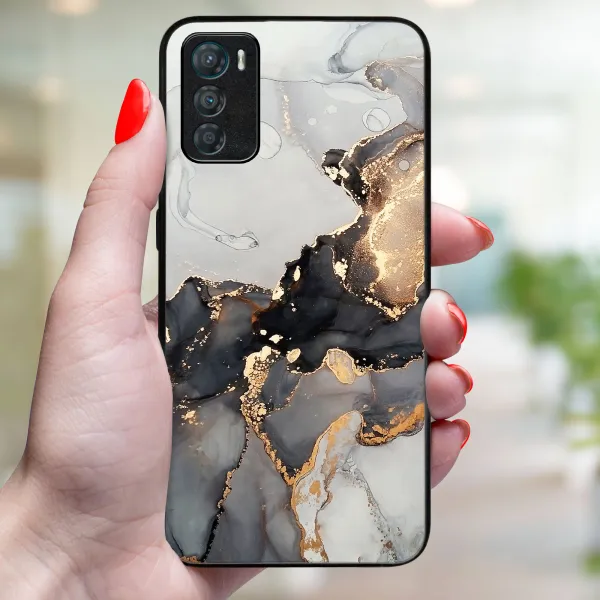 MY ART Ochranný kryt pre Motorola Moto G42 GREY MARBLE (140)
