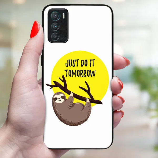 MY ART Ochranný kryt pre Motorola Moto G42 SLOTH (188)